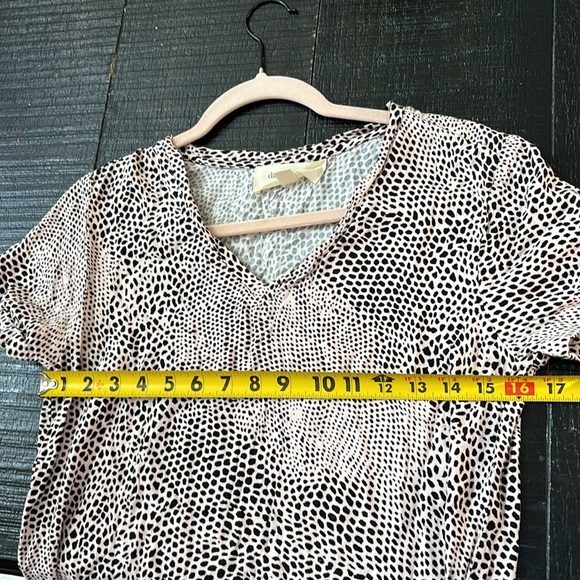 Anthropologie Cloth & Stone Leopard Cheetah Animal Print Dress size XS - Picture 6 of 8